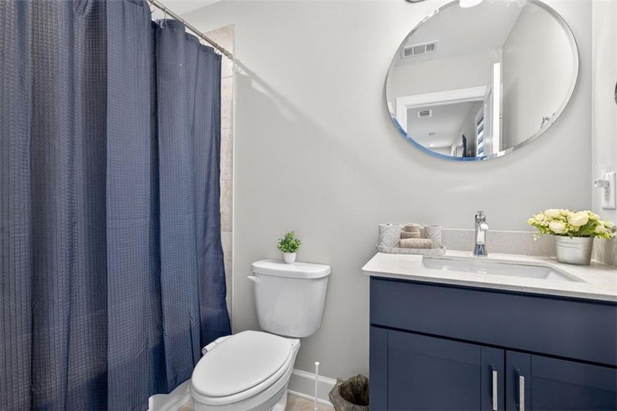 Furnished interior view inside a new home in , Hoschton (Image 21).