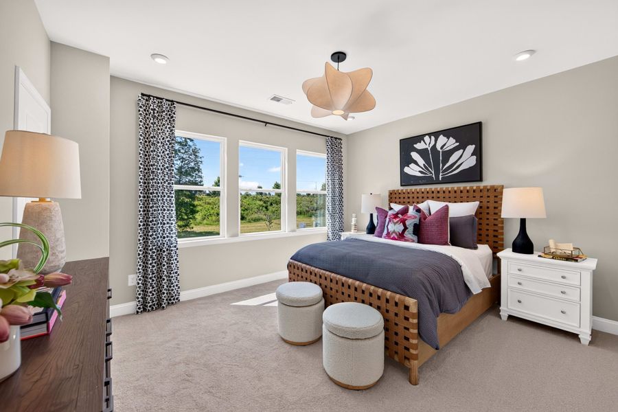 Furnished interior view inside a new home in Southbridge, Fort Mill (Image 30).