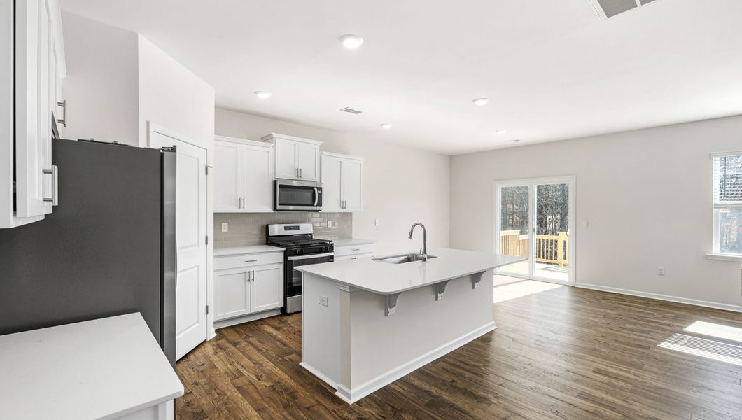 Furnished interior view inside a new home in Spring Ridge, Anderson (Image 10).
