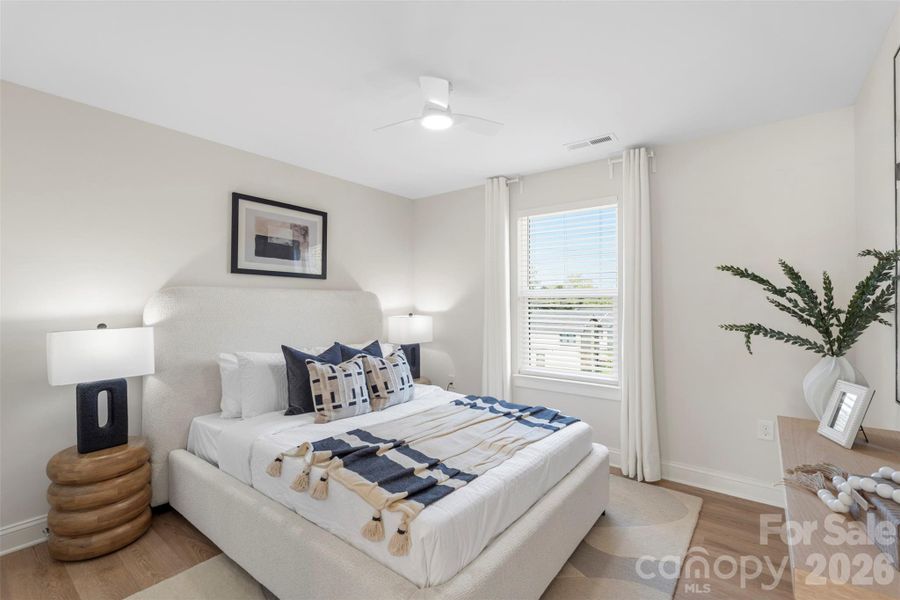 Furnished interior view inside a new home in , Charlotte (Image 20).