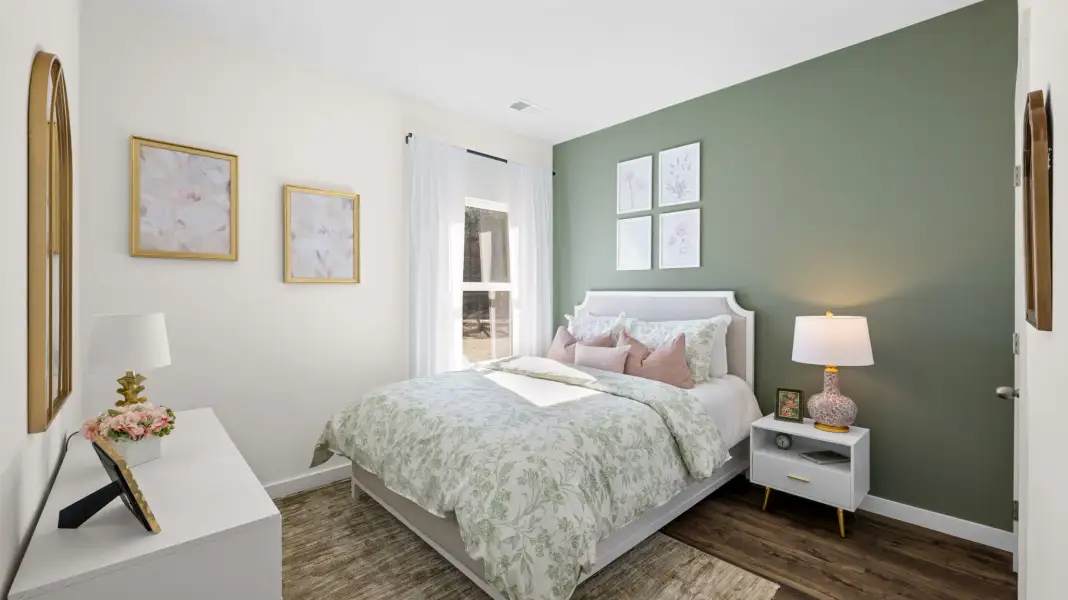 Furnished interior view inside a new home in The Hideaway at Edgestone, Ooltewah (Image 9).