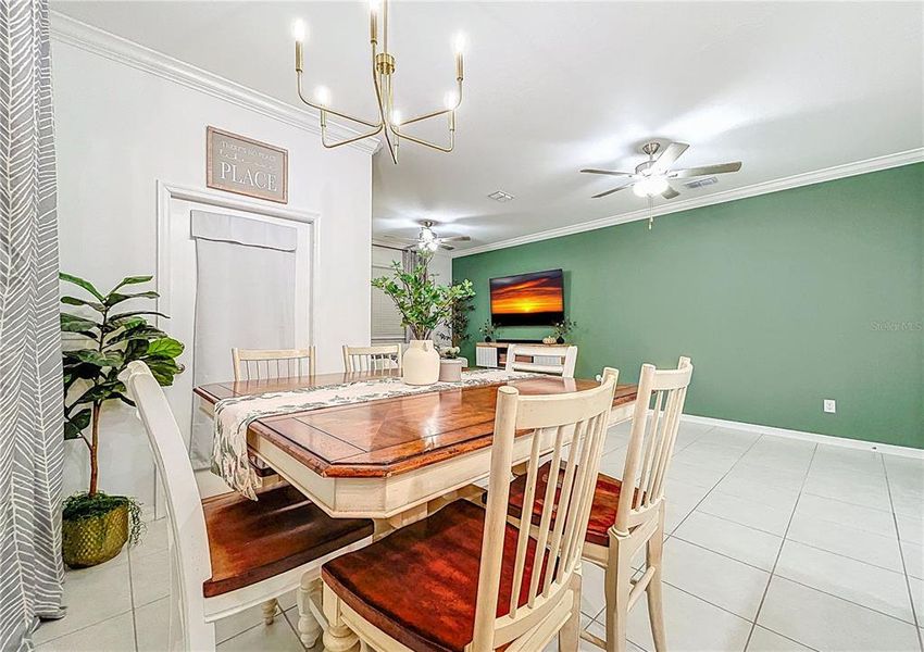 Furnished interior view inside a new home in , Zephyrhills (Image 16).