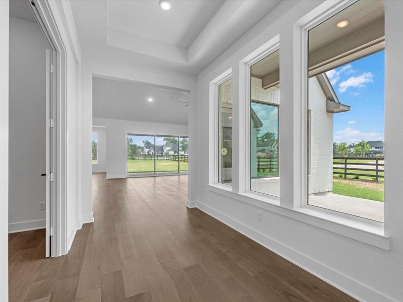 Spacious, unfurnished interior of a new home in The Estates at James Lane, Fulshear (Image 21).