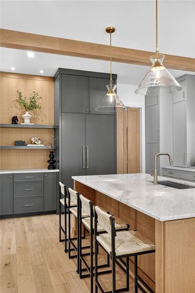 Furnished interior view inside a new home in , Atlanta (Image 3).