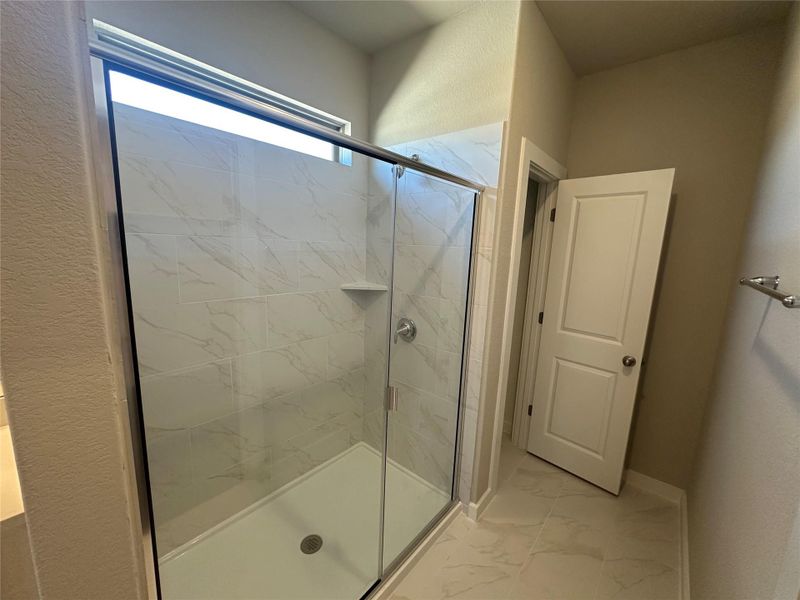 Walk-in Shower in Primary Bath