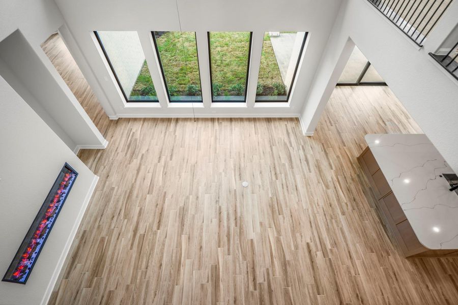 Spacious, unfurnished interior of a new home in Sienna 70' Lots, Missouri City (Image 21). Spacious, unfurnished interior of a new home in Sienna 70' Lots, Missouri City (Image 21).