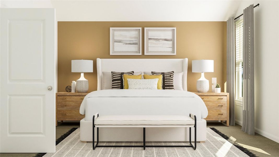 Furnished interior view inside a new home in Lively Ranch: Brookstone Collection, Georgetown (Image 9). Furnished interior view inside a new home in Lively Ranch: Brookstone Collection, Georgetown (Image 9).