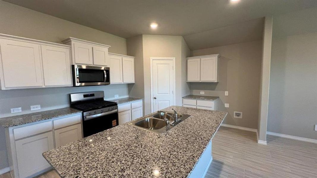 Furnished interior view inside a new home in Rosewood at Beltmill, Fort Worth (Image 6).