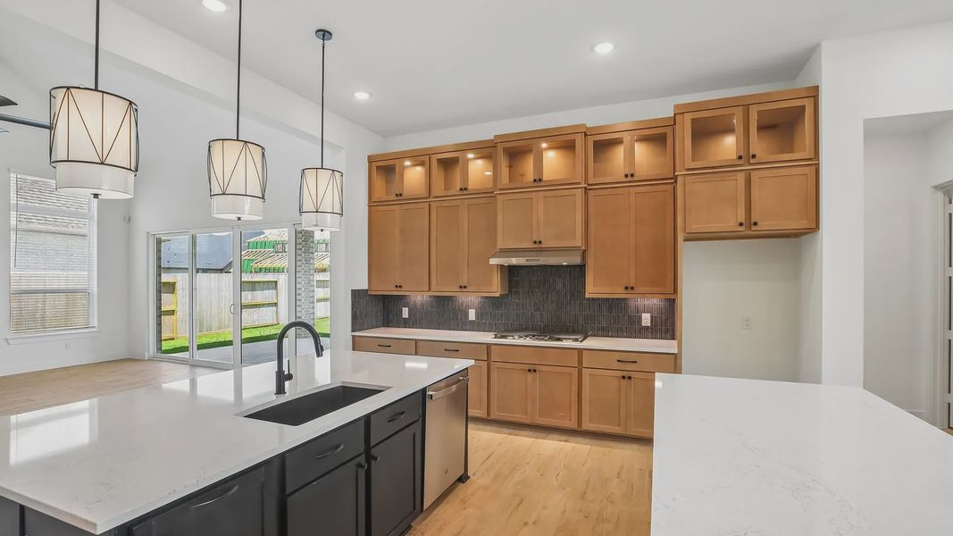 Furnished interior view inside a new home in Riceland 60',65',70', Mont Belvieu (Image 11).