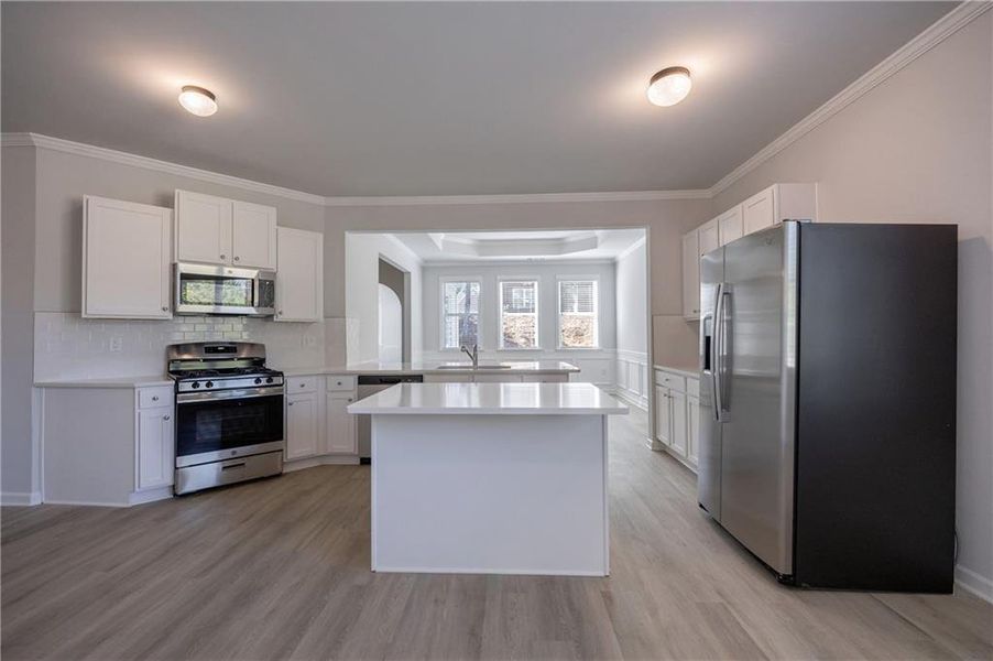 Furnished interior view inside a new home in , Social Circle (Image 19).