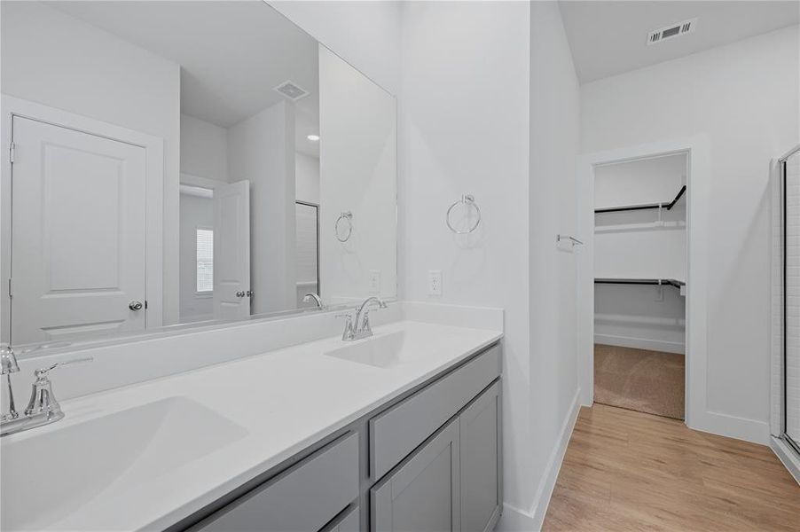 Furnished interior view inside a new home in , Forney (Image 11).