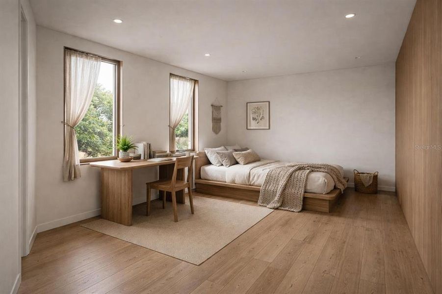 Furnished interior view inside a new home in , Georgetown (Image 8).