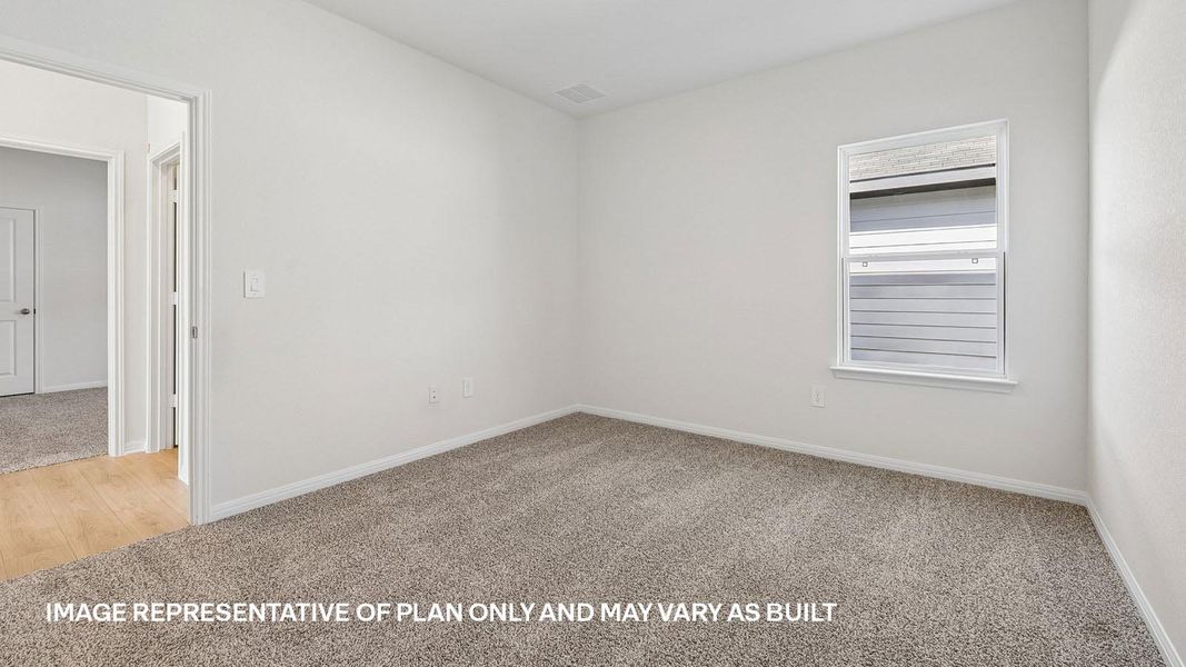 Spacious, unfurnished interior of a new home in Carillon, Manor (Image 23).