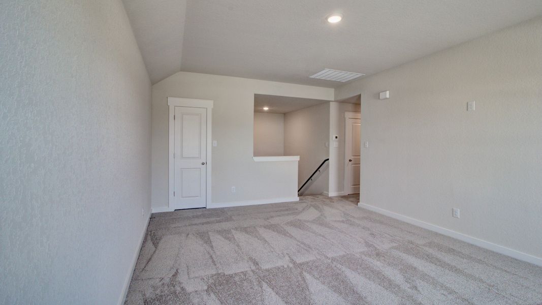 Furnished interior view inside a new home in Cloud Country, New Braunfels (Image 30).