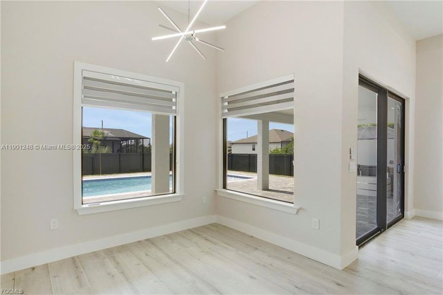 Spacious, unfurnished interior of a new home in , Cape Coral (Image 27). Spacious, unfurnished interior of a new home in , Cape Coral (Image 27).