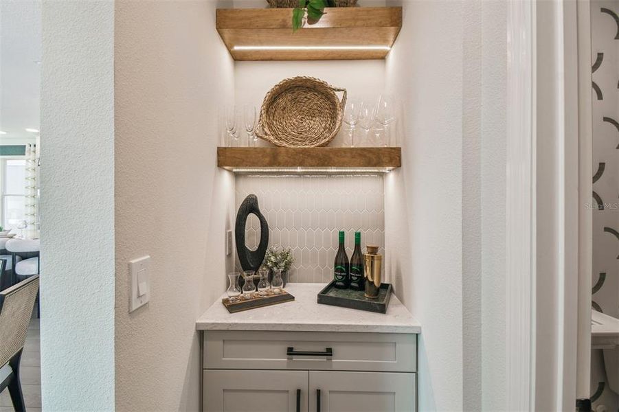 Close-up of interior finishes inside a home in Lake Star at Ovation, Winter Garden (Image 19).