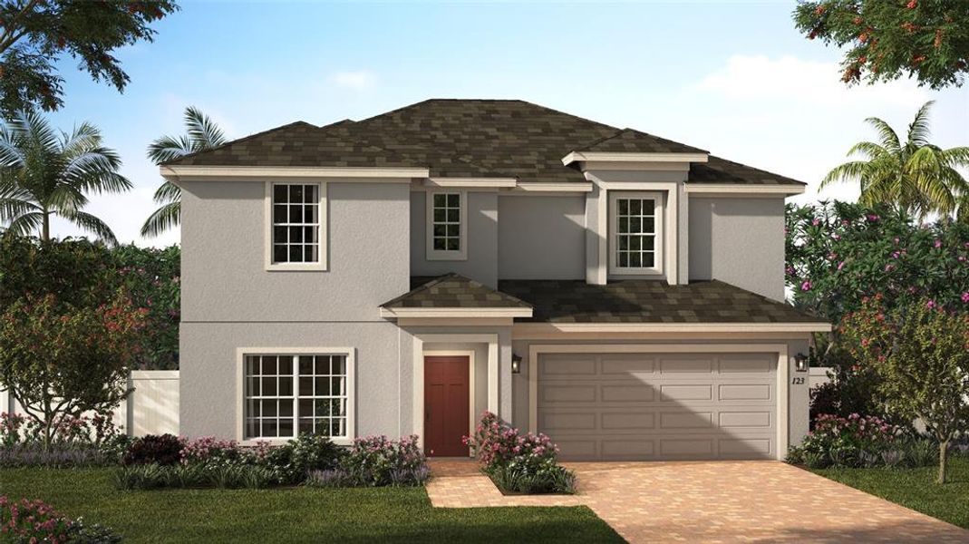 Front Exterior rendering