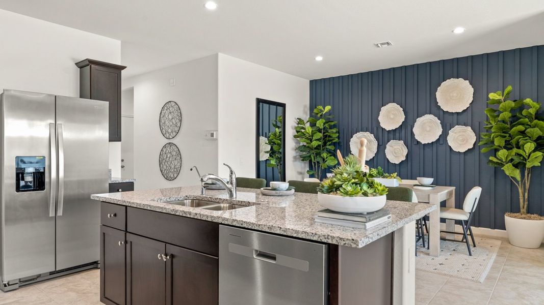 Furnished interior view inside a new home in Magma Ranch Vistas, Florence (Image 6).