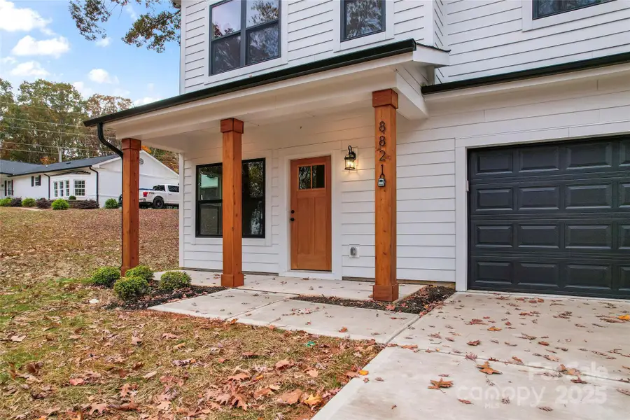 Exterior details and patio area of a home in , Charlotte (Image 4). Exterior details and patio area of a home in , Charlotte (Image 4).