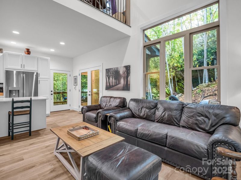 Furnished interior view inside a new home in , Pisgah Forest (Image 7). Furnished interior view inside a new home in , Pisgah Forest (Image 7).