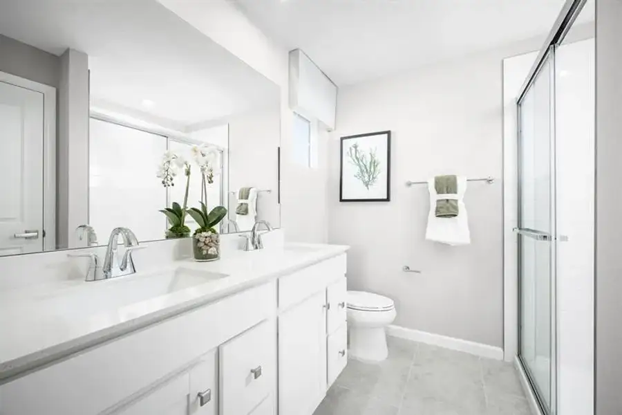 Furnished interior view inside a new home in Terra Lago Townhomes, Indiantown (Image 7). Furnished interior view inside a new home in Terra Lago Townhomes, Indiantown (Image 7).