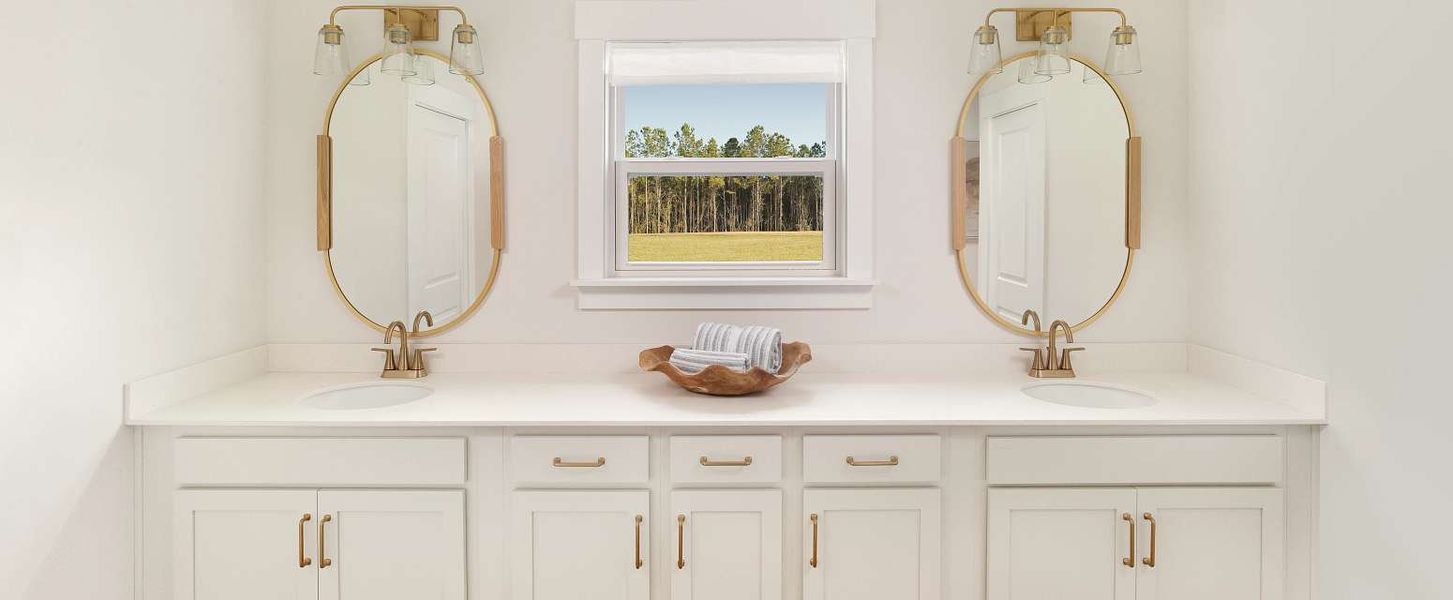 Representative interior finishes for a home built from the Jefferson by Ashton Woods in Watson Hill, Summerville (Image 15).