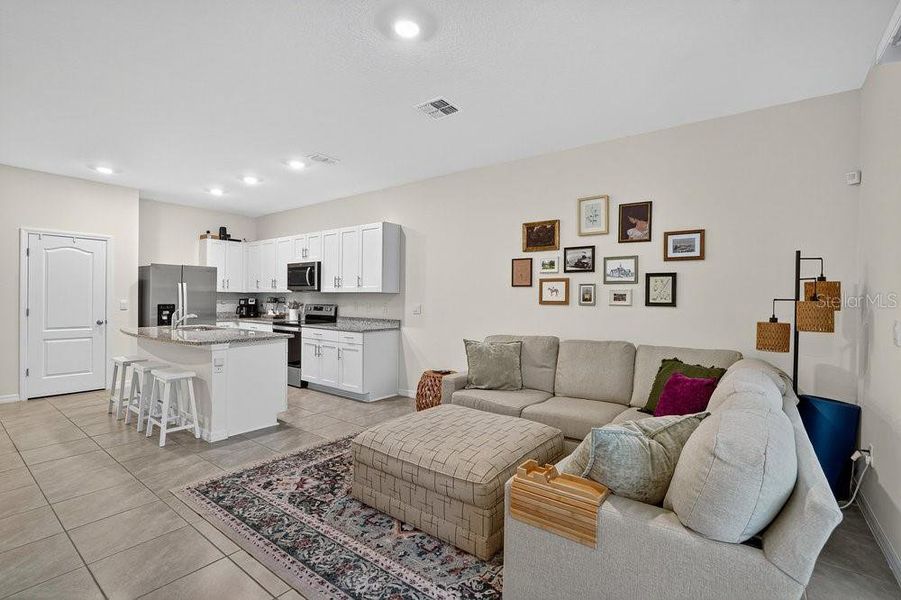 Furnished interior view inside a new home in , Daytona Beach (Image 9). Furnished interior view inside a new home in , Daytona Beach (Image 9).