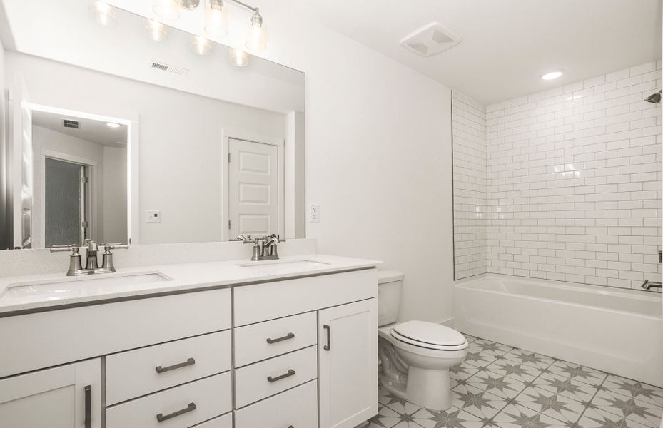Furnished interior view inside a new home in Durham Farms, Hendersonville (Image 45). Furnished interior view inside a new home in Durham Farms, Hendersonville (Image 45).