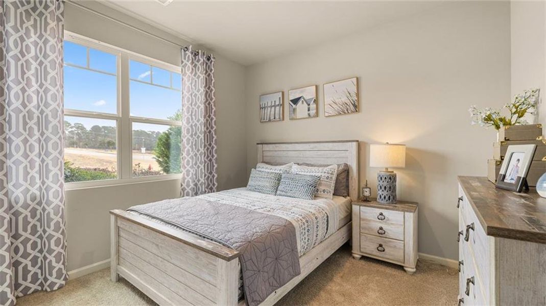 Furnished interior view inside a new home in Jackson Landing, Jefferson (Image 27).