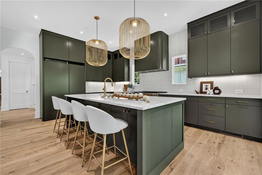 Furnished interior view inside a new home in , Atlanta (Image 15).