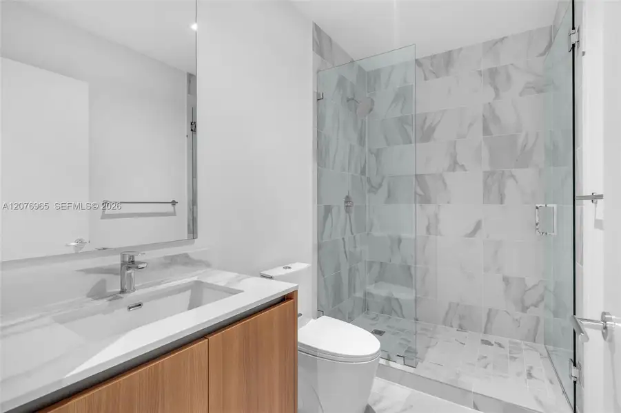 Furnished interior view inside a new home in , Miami (Image 5).