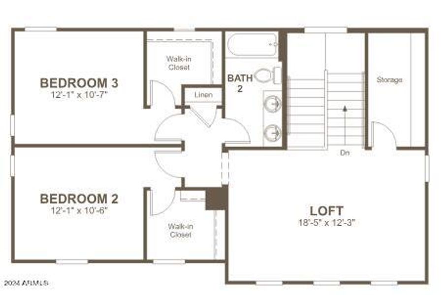 FIRESKY @ ALAMAR-LOT 61-FLOORPLAN 2ND FL