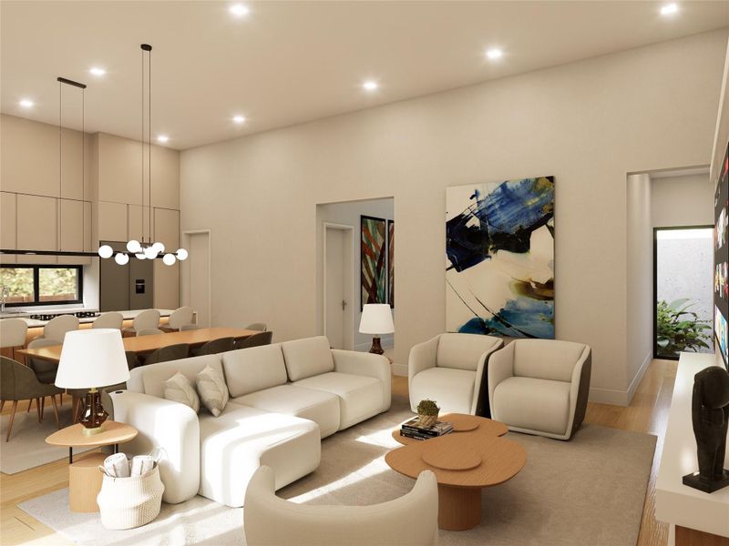 Furnished interior view inside a new home in , Wilton Manors (Image 12). Furnished interior view inside a new home in , Wilton Manors (Image 12).