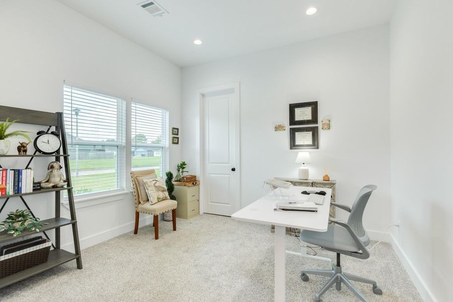 Furnished interior view inside a new home in , West Columbia (Image 17).