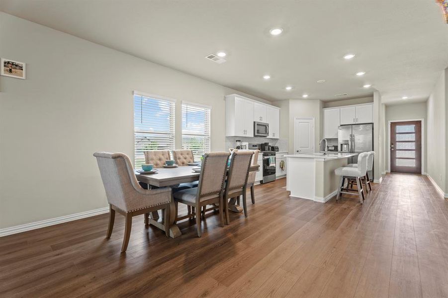 Furnished interior view inside a new home in Briarwood Hills - Highland Series, Forney (Image 30). Furnished interior view inside a new home in Briarwood Hills - Highland Series, Forney (Image 30).