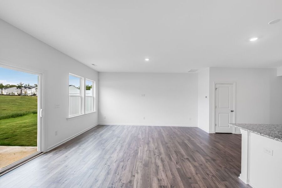 Spacious, unfurnished interior of a new home in Magnolia Townes, Wendell (Image 14).