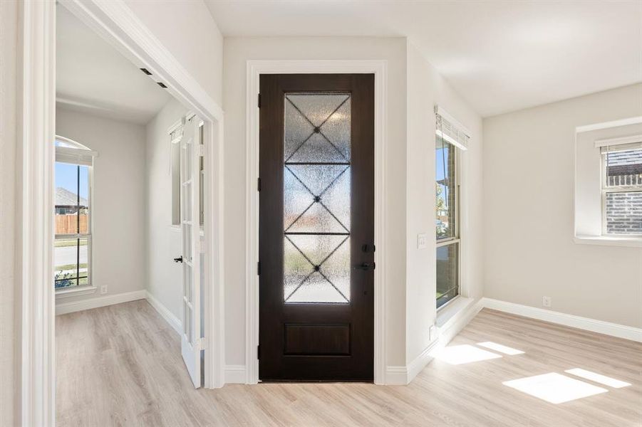 Spacious, unfurnished interior of a new home in Ridge Ranch Classic 60, Mesquite (Image 33).