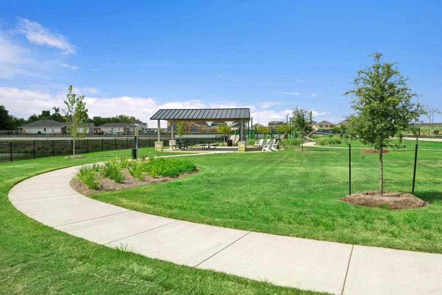 Have fun with your four legged friends at the community Dog Park!