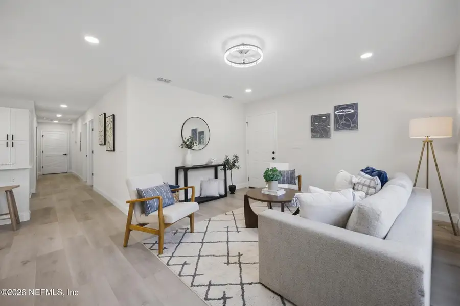 Furnished interior view inside a new home in , Jacksonville (Image 10).