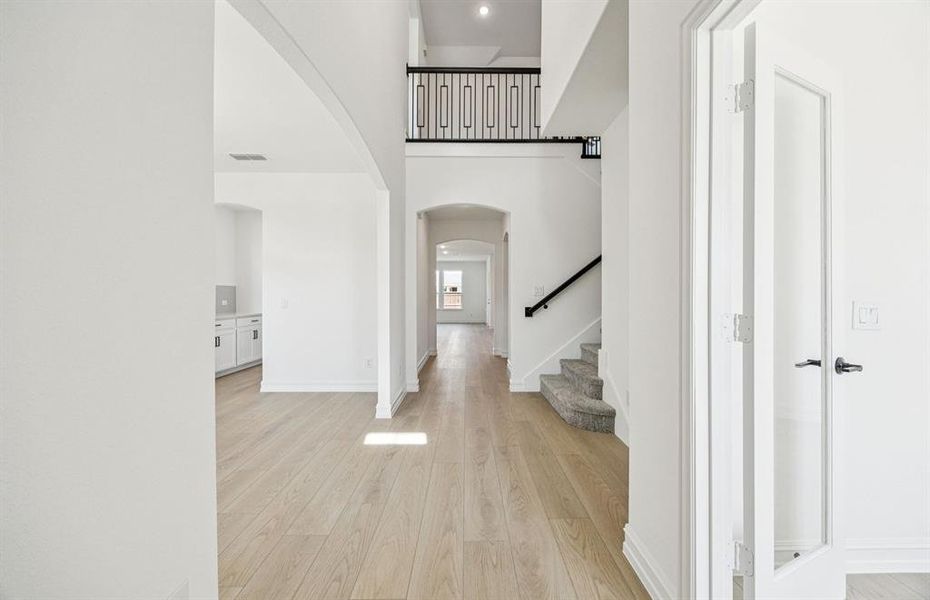 Welcoming entry into home Welcoming entry into home