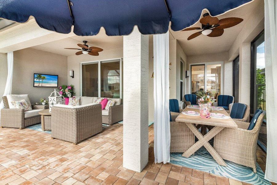 Furnished interior view inside a new home in , Port St. Lucie (Image 6). Furnished interior view inside a new home in , Port St. Lucie (Image 6).