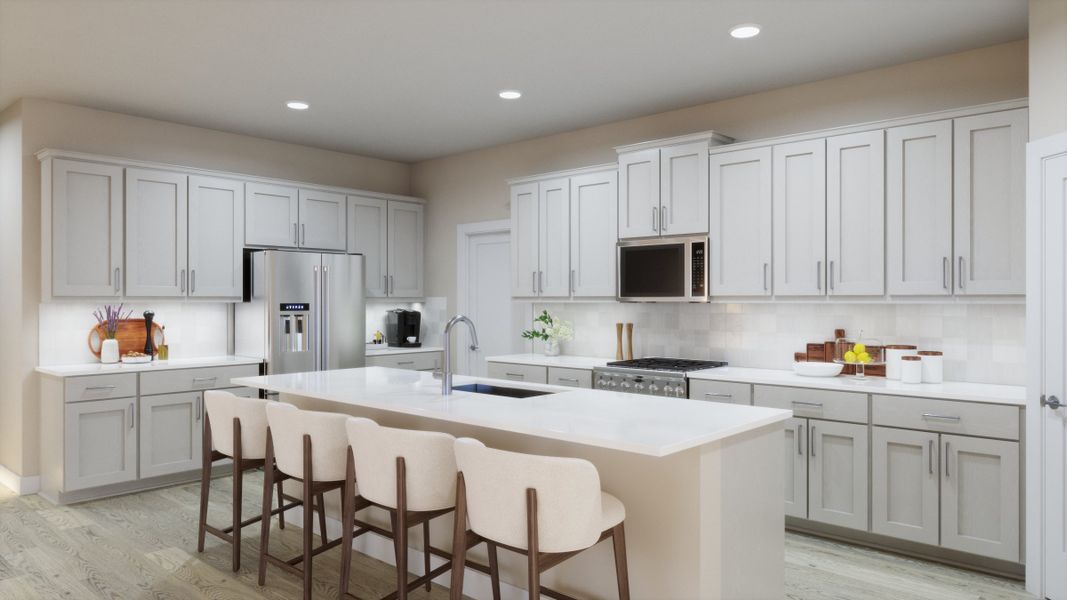 Representative furnished interior of a home built from the Acacia by Risewell Homes in Oakview, Apopka (Image 8).