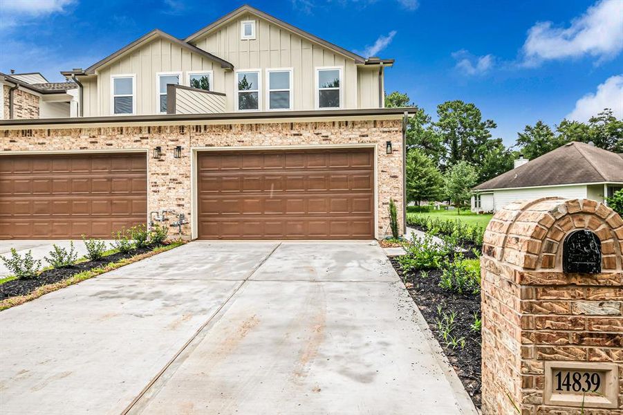 Welcome to this new construction townhome in the gated community of Point Aquarius.