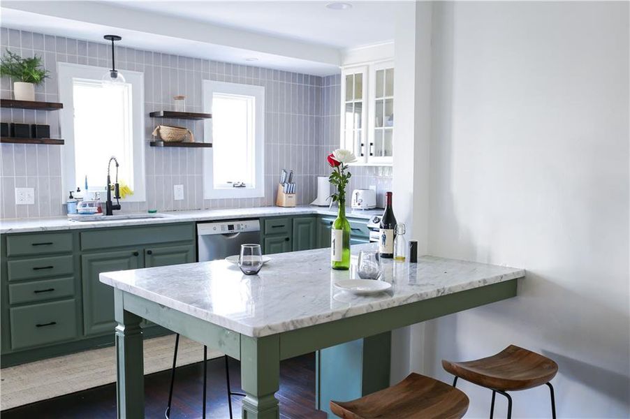 Furnished interior view inside a new home in , Atlanta (Image 7).