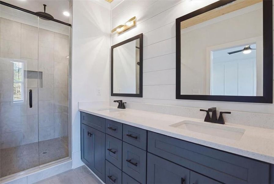 Furnished interior view inside a new home in , Braselton (Image 5).