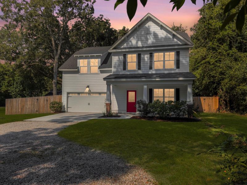 Front exterior of a new home in , James Island, SC, highlighting curb appeal (Image 22).