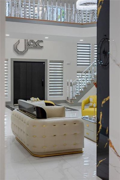Furnished interior view inside a new home in , Stone Mountain (Image 8).