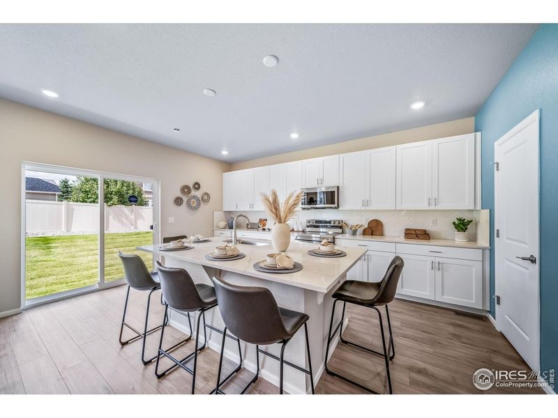 Furnished interior view inside a new home in , Johnstown (Image 13).