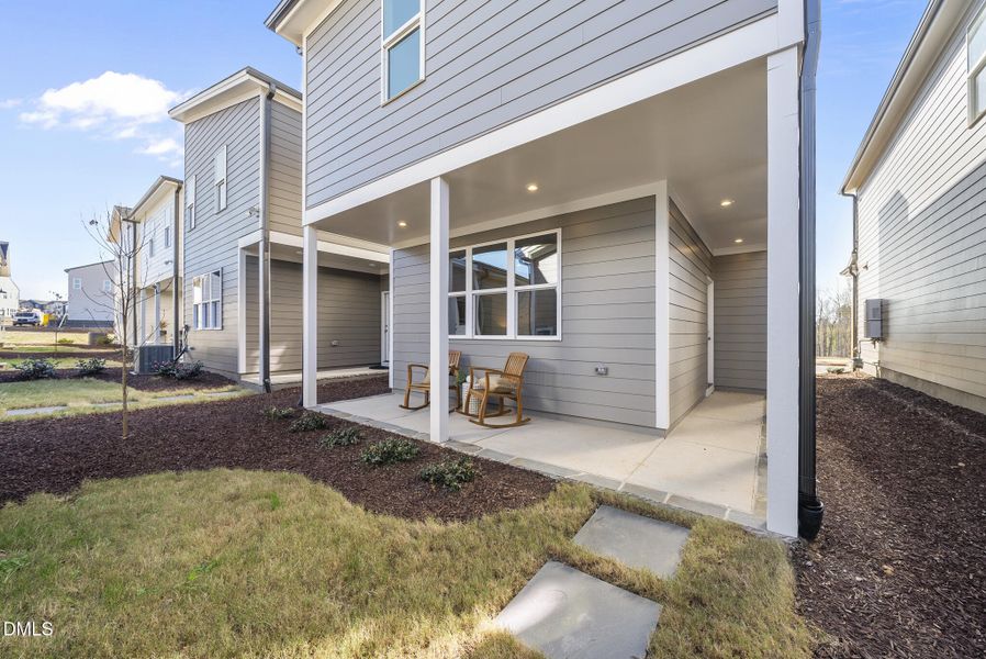 Rear of Home