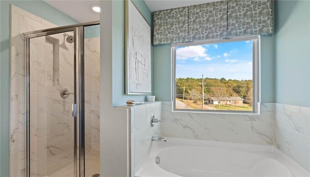 Furnished interior view inside a new home in Adagio, Dacula (Image 23).